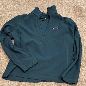 Patagonia Deep Green Fleece Pullover